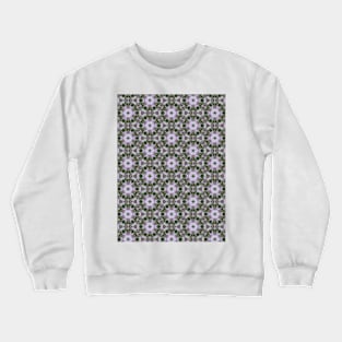 Pretty Pale Purple Petal Pattern 2 Crewneck Sweatshirt